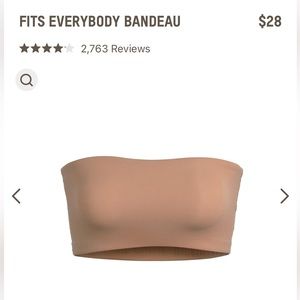 SKIMS fits everybody bandeau